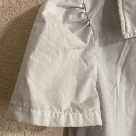 Girls Short sleeve button up cap sleeve - Picture 3 of 3